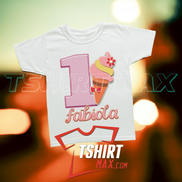 Ice Cream Birthday T-Shirt